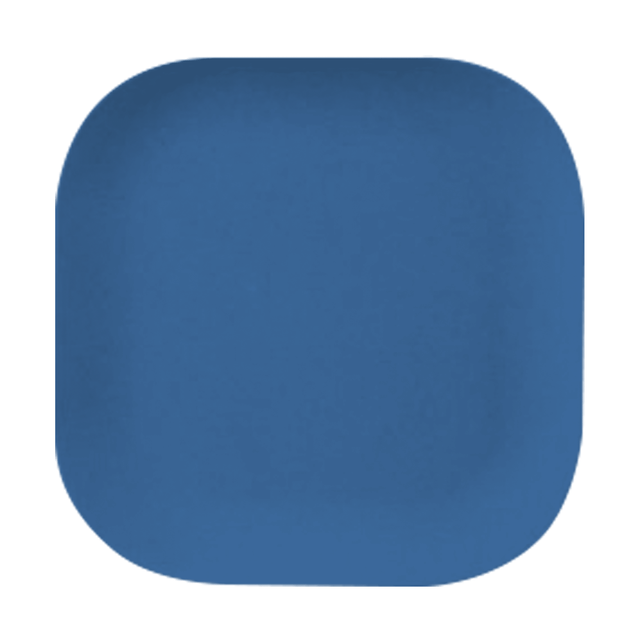 A Van Go Collections NautiGo 26cm bamboo plate in sea blue colour